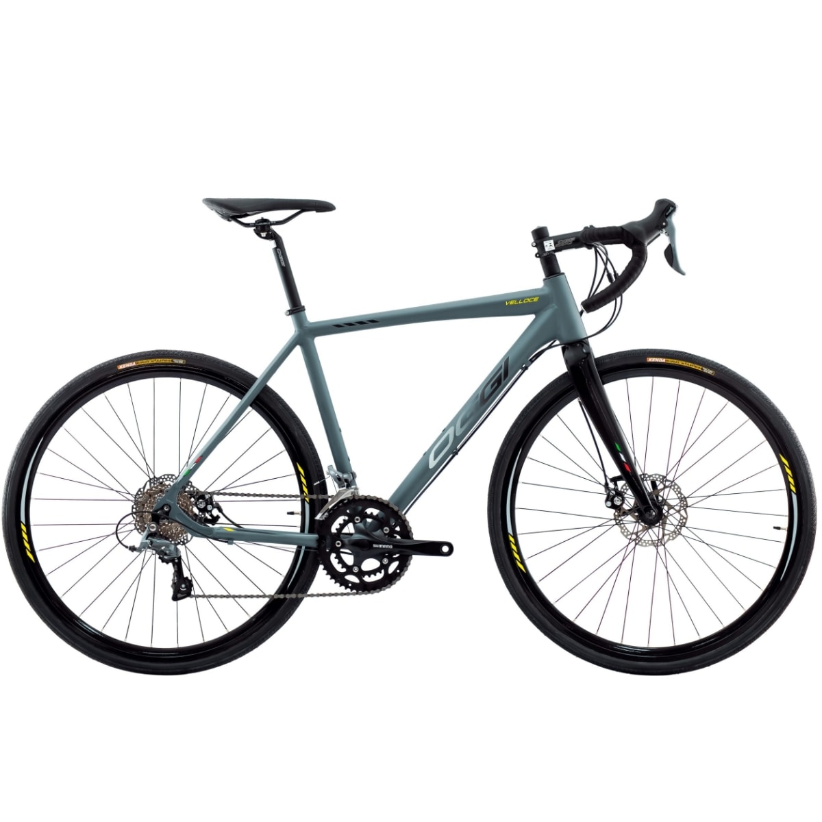 Bicicleta Aro 700 Oggi Velloce Disc 2023 16 Velocidades Shimano Claris