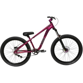 Bike Aro 26 KAPA Mil Grau Freeride Single Freeride Roxo
