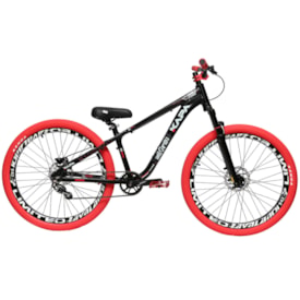 Bike Aro 26 KAPA Mil Grau Freeride Single Speed Black