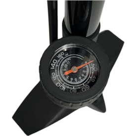 Bomba de Ar Oficina Bicicleta Absolute 160 PSI Bico Duplo