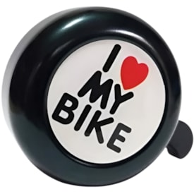 Buzina de Bicicleta Importado Campainha Trim Trim Preto