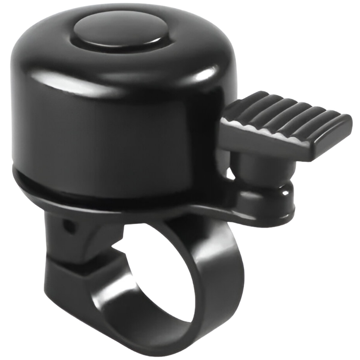 Buzina de Bicicleta Paco Campainha Plim Plim Preto