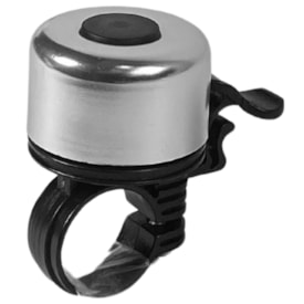 Buzina de Bicicleta Tangshan Campainha Preto e Cromado