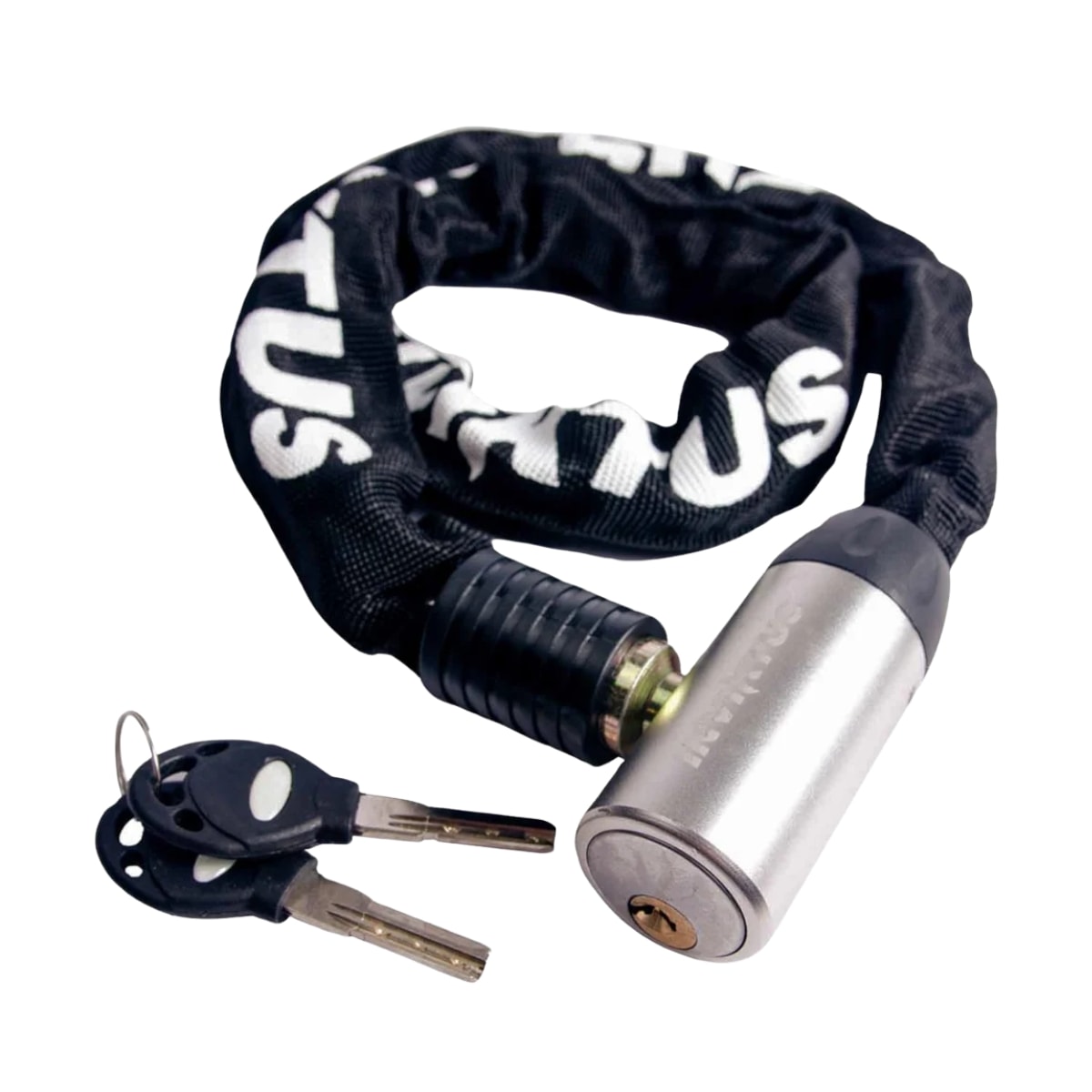 Cadeado de Bicicleta Corrente Inviktus Com Chave 6mm X 900mm