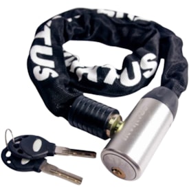 Cadeado de Bicicleta Corrente Inviktus Com Chave 6mm X 900mm