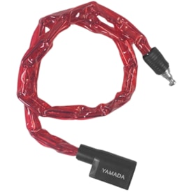 Cadeado de Bicicleta Corrente Yamada Com Chave 80cm