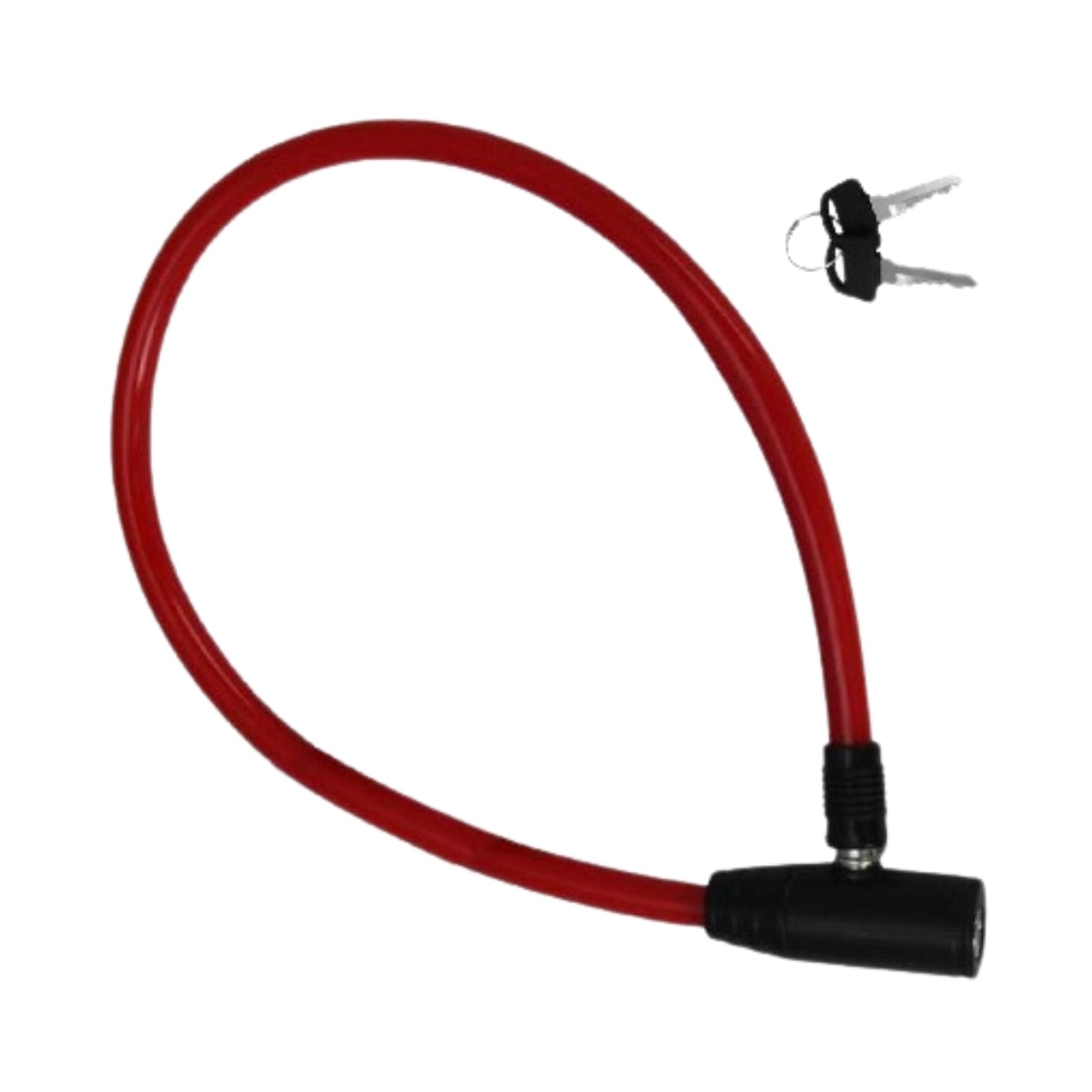 Cadeado de Bicicleta Espiral Absolute Com Chave 6mm X 60cm