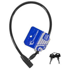 Cadeado de Bicicleta Espiral Comander Com Chave 4mm X 58cm