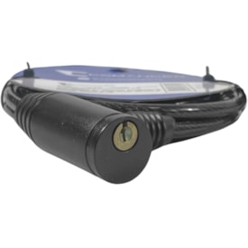 Cadeado de Bicicleta Espiral Comander Com Chave 6mm X 1,5mm