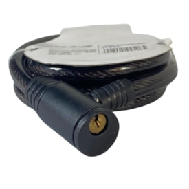 Cadeado de Bicicleta Espiral G7 Com Chave 12mm X 1M