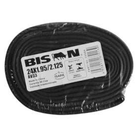 Câmara Aro 24x1.95/2.125 Bison Válvula Americana 33mm