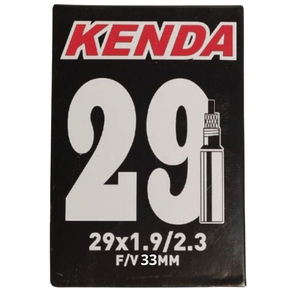 Câmara Aro 29x1.9/2.3 Kenda Válvula Presta 33mm