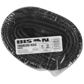 Câmara Aro 700x38/45C Bison Válvula Americana 48mm