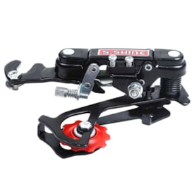 Câmbio Traseiro S.Shine 6 Velocidades Gancho Preto