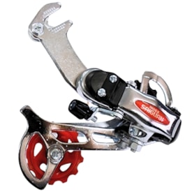 Câmbio Traseiro Saiguan HG 40 7 Velocidades Gancho Cromado