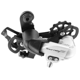 Câmbio Traseiro Shimano Tourney TX800 8 Velocidades Prata