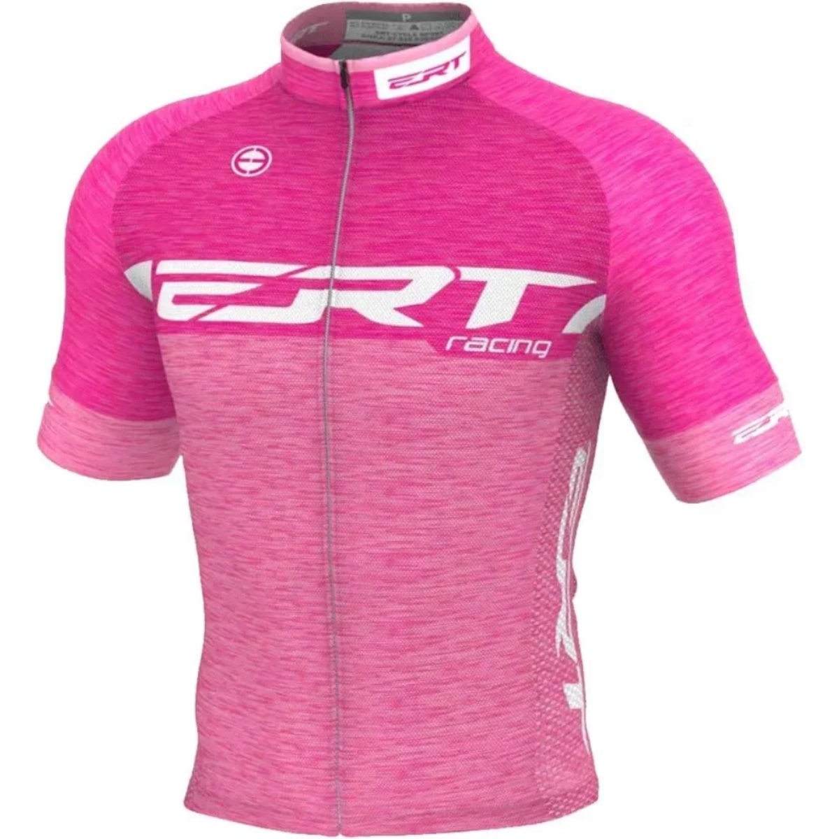 Camiseta Ciclismo Ert Rancing Rosa Com Proteção UV