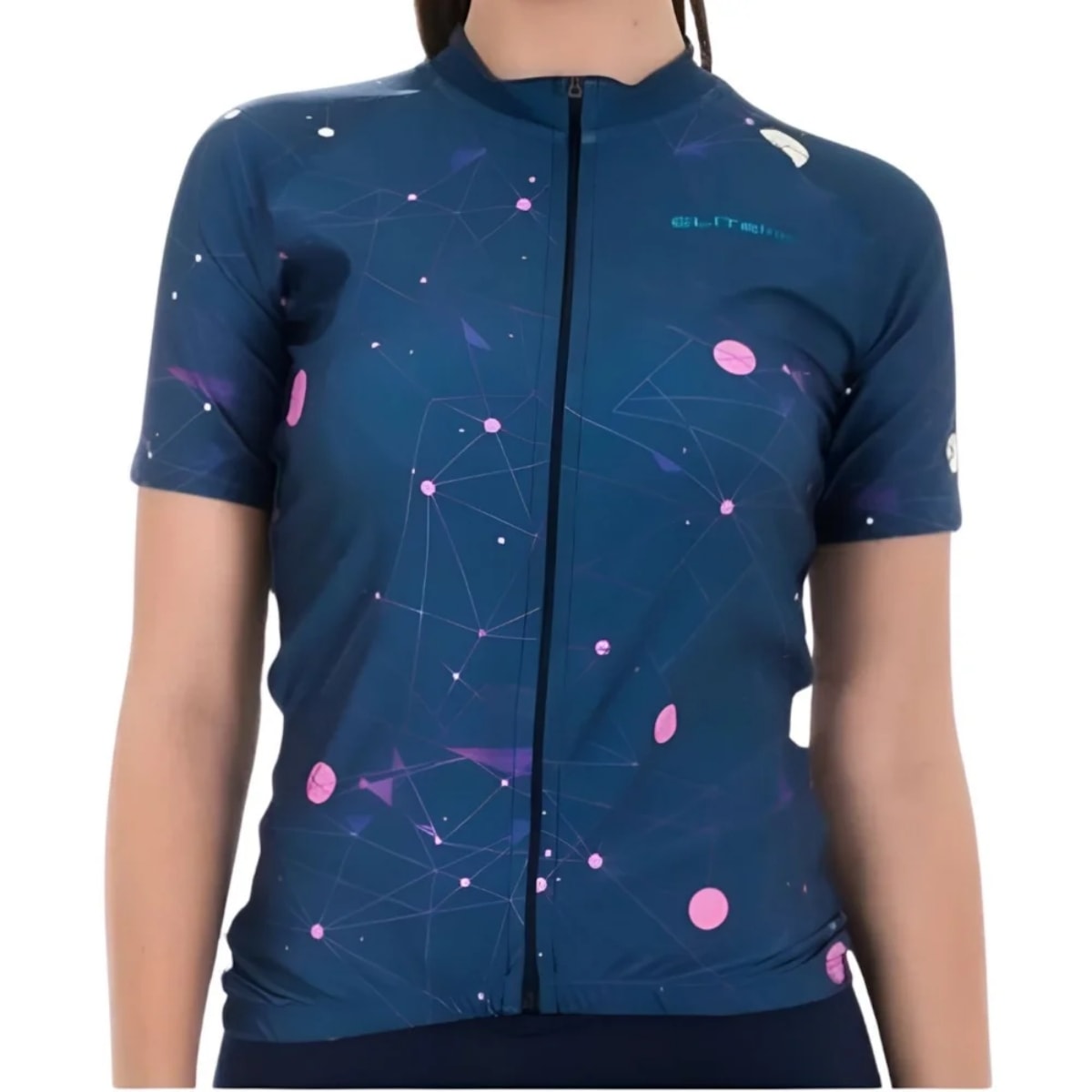 Camiseta Ciclista Feminina Elite Marinho