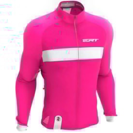 Camiseta Manga Longa Ert Tour Strip Pink Com Proteção UV - GG