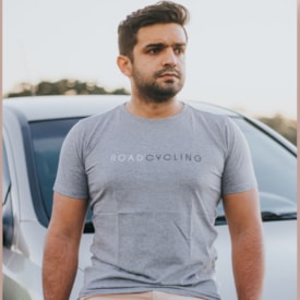 Camiseta Sense Roadcycling Cinza