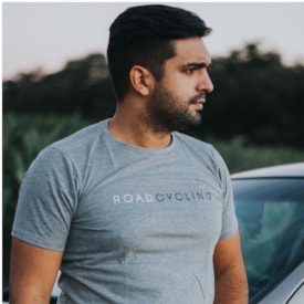 Camiseta Sense Roadcycling Cinza