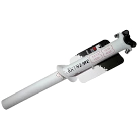 Canote de Selim Kapa 31,6mm X 400mm Alumínio Branco