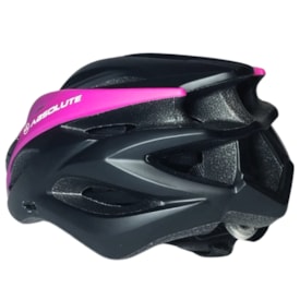 Capacete Bike Absolute Luna Preto e Roxo Tamanho M