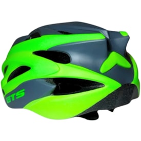 Capacete Bike GTS In Mold Grafite e Verde G