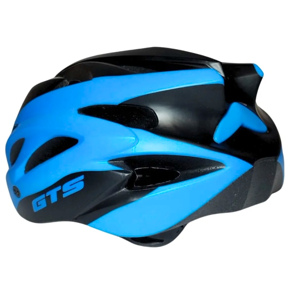 Capacete Bike GTS In Mold Preto e Azul