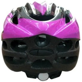 Capacete Bike GTS Out Mold Preto e Rosa G