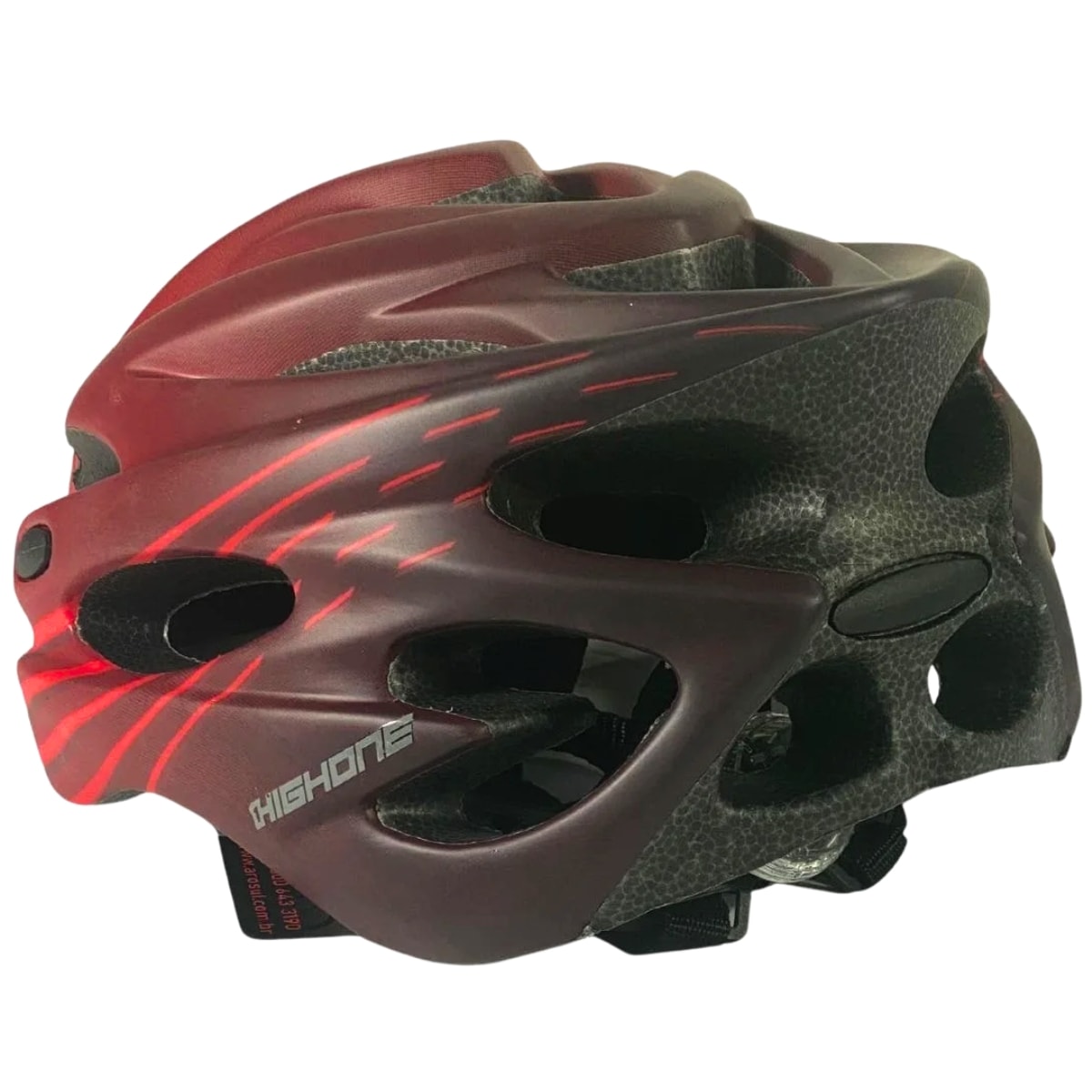 Capacete Bike High One Volcano MY22 Vermelho M