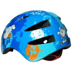 Capacete Bike Mirim Garra7 Kit Azul M