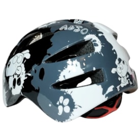 Capacete Bike Mirim Garra7 Kit Preto M