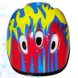 Capacete Bike Mirim GTS Azul Fogo P