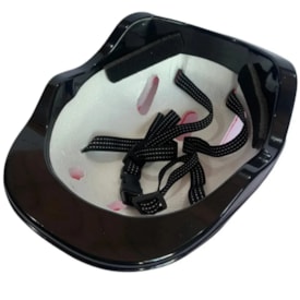 Capacete Bike Mirim GTS Vermelho Estrela P