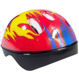 Capacete Bike Mirim GTS Vermelho Fogo P