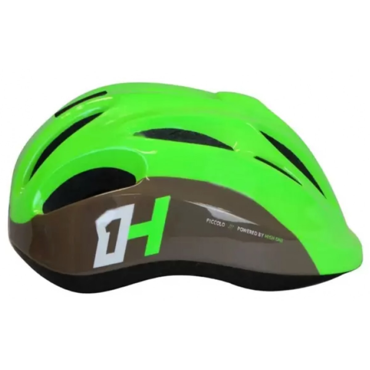 Capacete Bike Mirim High One Piccolo Verde e Cinza P
