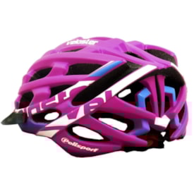 Capacete Bike Polisport Veloster Roxo M 55-58