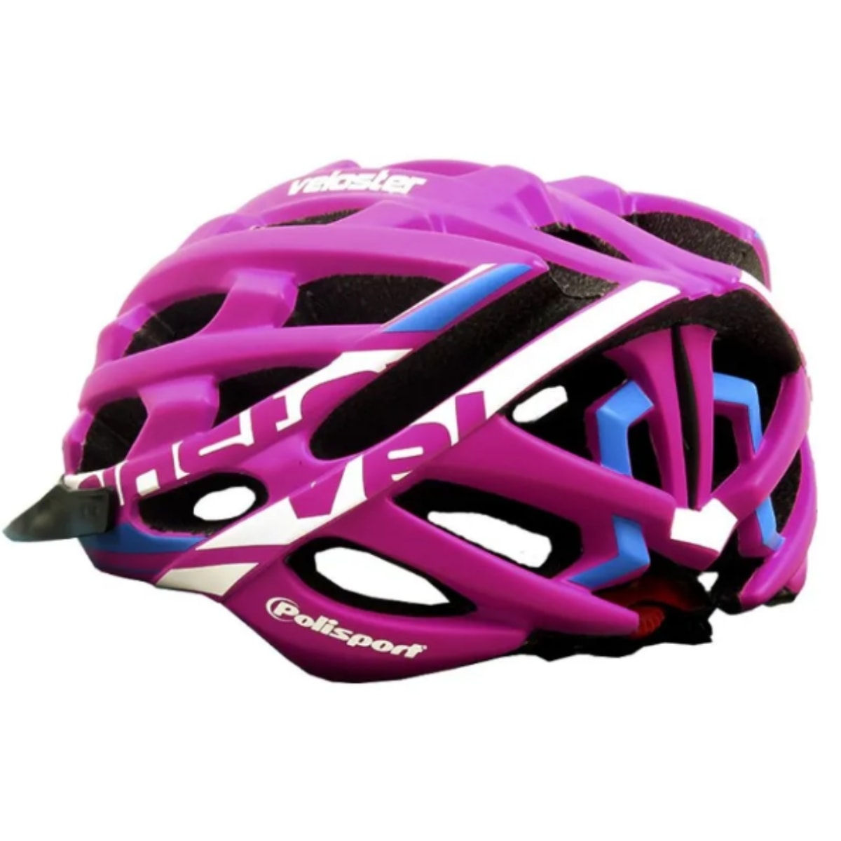Capacete Bike Polisport Veloster Roxo M 55-58