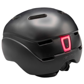 Capacete Bike Urbano GTA In Mold Preto LED 58-56