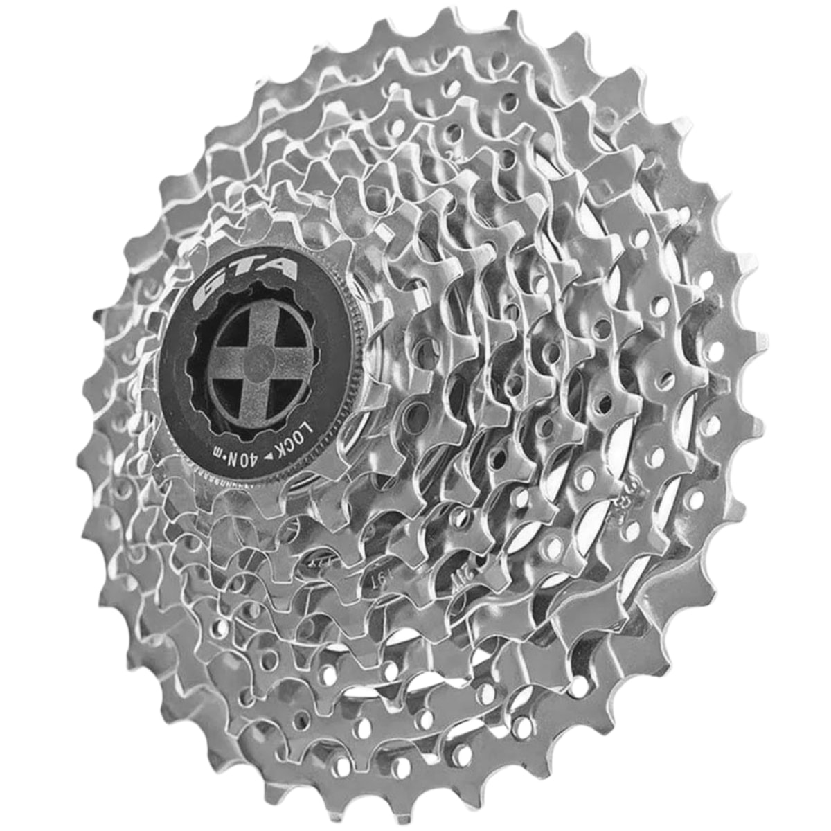 Cassete 9 Velocidades Index Sunrun K9 Prata 11-32 Dentes