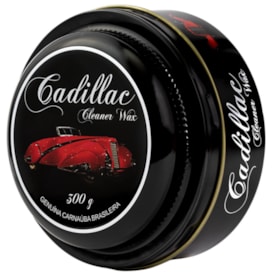 Cera Cadillac Cleaner Wax 300g Com Aplicador
