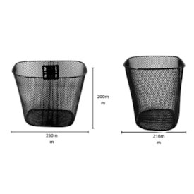 Cesta Bicicleta Aro 20 Importado Aço