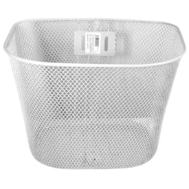 Cesta Bicicleta Aro 26 Volpx Aço Branco