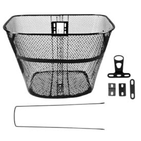 Cesta Bicicleta Aro 26 Volpx Grande Aço