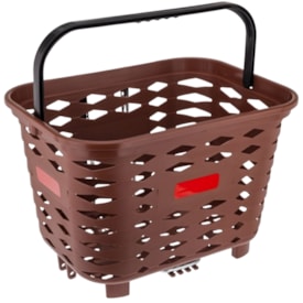 Cesta de Bicicleta Coletiva Kalf KF412 Marrom