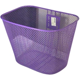 Cesta de Bicicleta Grande Importado Aro 24 Oval Aço