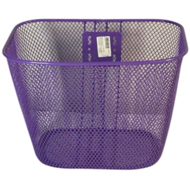 Cesta de Bicicleta Grande Importado Aro 24 Oval Aço