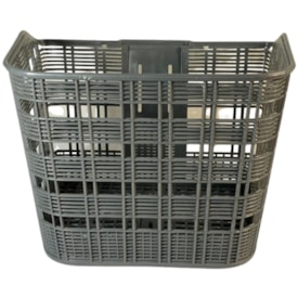 Cesta de Bicicleta Importado Aro 26 Nylon Cinza