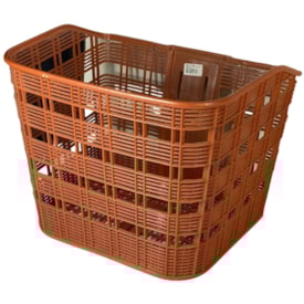 Cesta de Bicicleta Importado Aro 26 Nylon Cinza